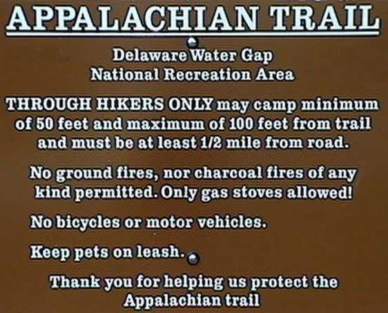 Rules of the Appalachian Trail